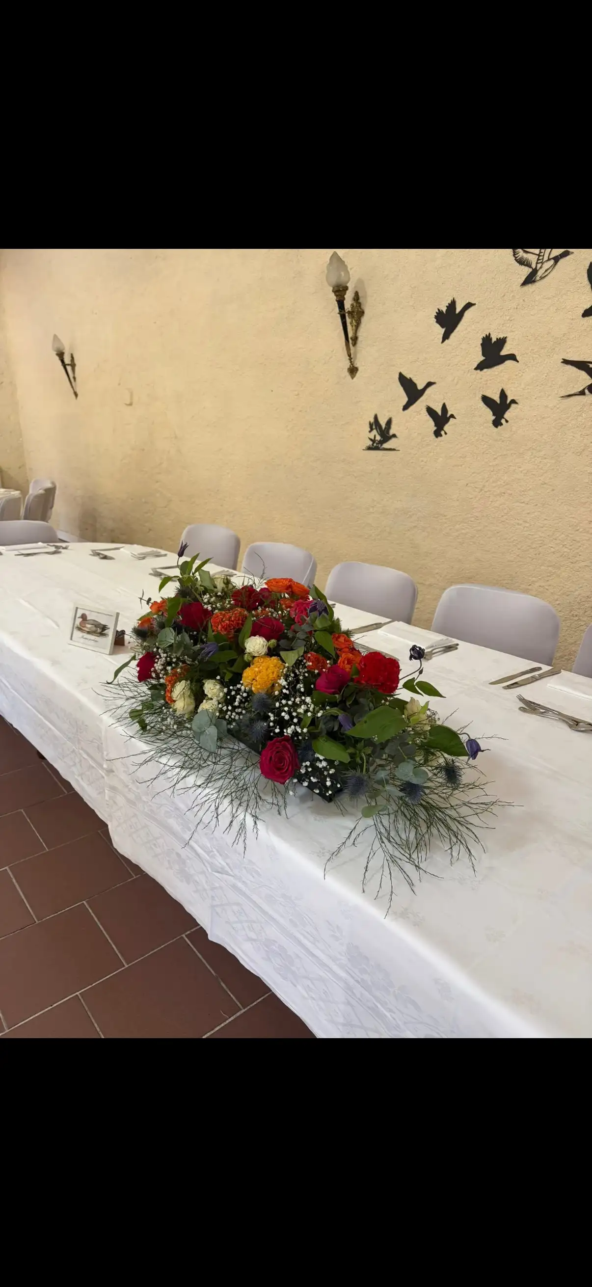 Centre de table mariées
